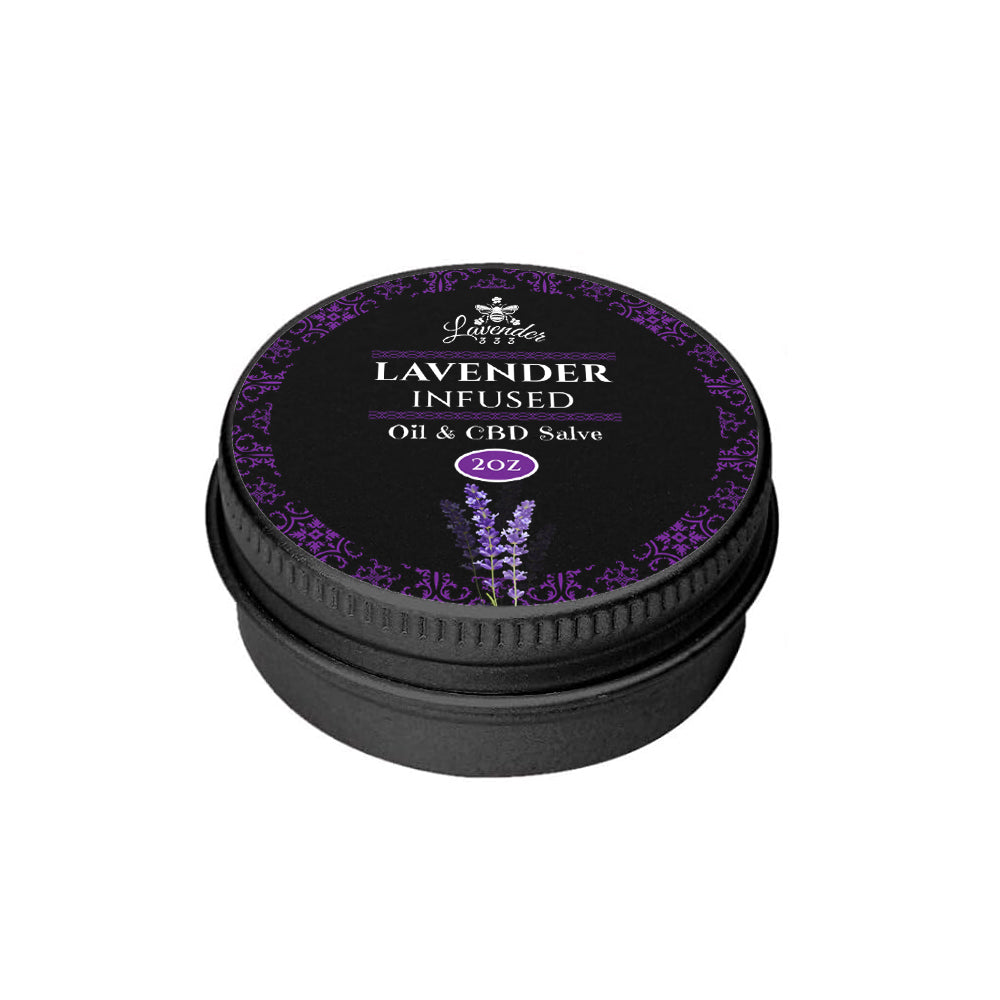 Lavender Infused Oil and CBD Salve - 2oz